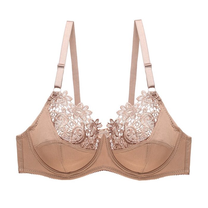 DKERT Plus Size Women Bras Ultrathin Sexy Lace Underwear Brassiere Soft Comfortable Bralette Push Up C D E Cup