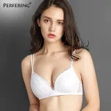 Perfering Black Bra Wire Free Push Up Sexy Women Bras Lace Bralette Lingerie Small Breast Adjusts  A B C Bra Female Underwear