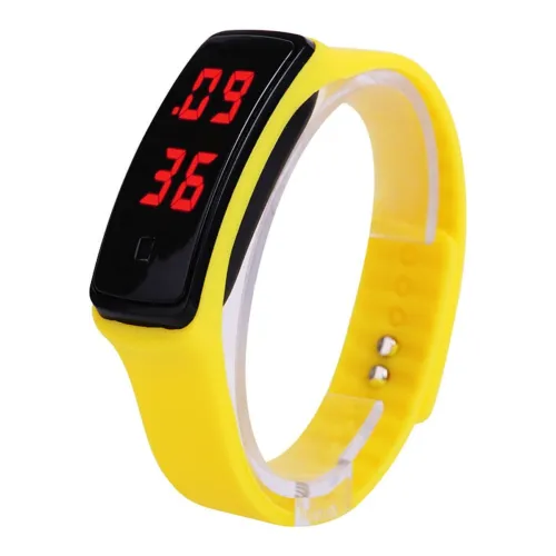 Fashion Sport LED Women Watches Candy Color Silicone Rubber Touchscreen Digital Watches Waterproof Bracelet Wrist Watch H9