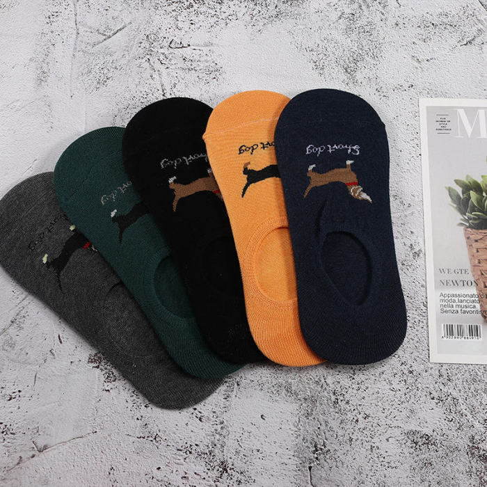 28 Style 10 Piece=5 Pairs/lot Cute Harajuku Animal Socks Women Summer Korean Cat Bear Rabbit Funny Low Cut Ankle Sock Happy Sox