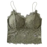 Lace Bra Sexy Floral Top For Women Non-adjusted Straps Female Lingerie breathable Soft Comfortable Bralette Thin Seamless Bras