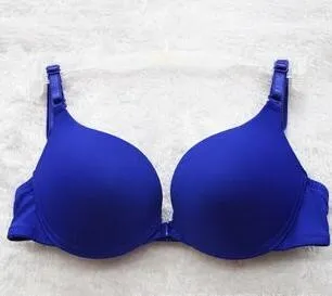 new fashion sexy simple push up bra front button candy color A B C cup bras for women underwear brassiere lingerie bralette