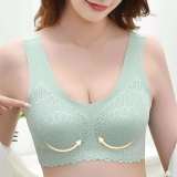 Female Underwear Bra Seamless Bra No Trace Sports Vest Lace Back Vest Wireless Brassiere Contour Sexy Breathable Plus Size bras