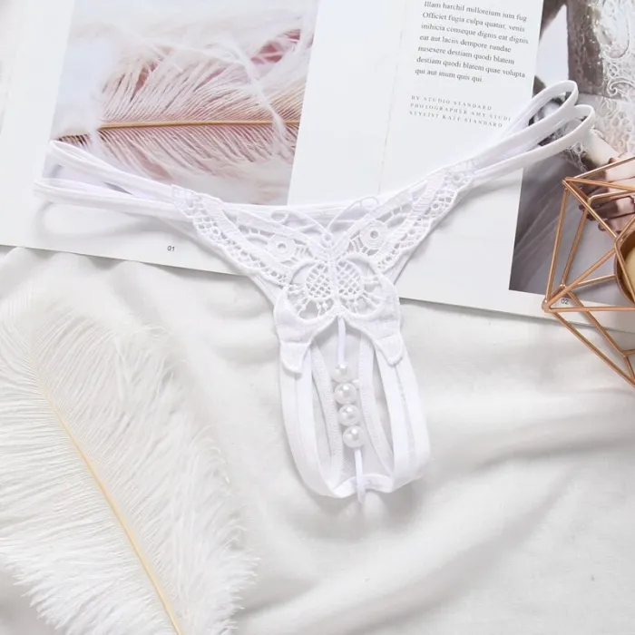 Hot Women's Underwear Sexy G-string Briefs Lace Seamless Panties Lingerie Women Transparent Temptation Sex Thongs Erotic Bikini