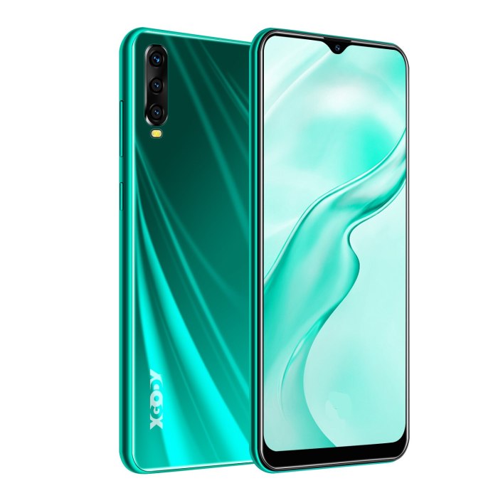 XGODY Original Smartphone android 9.0 6.5inch 19:9 Full Screen MTK6580 Quad Core 2GB 16GB Cell Phone Mobile Phone 3G 2700mAh