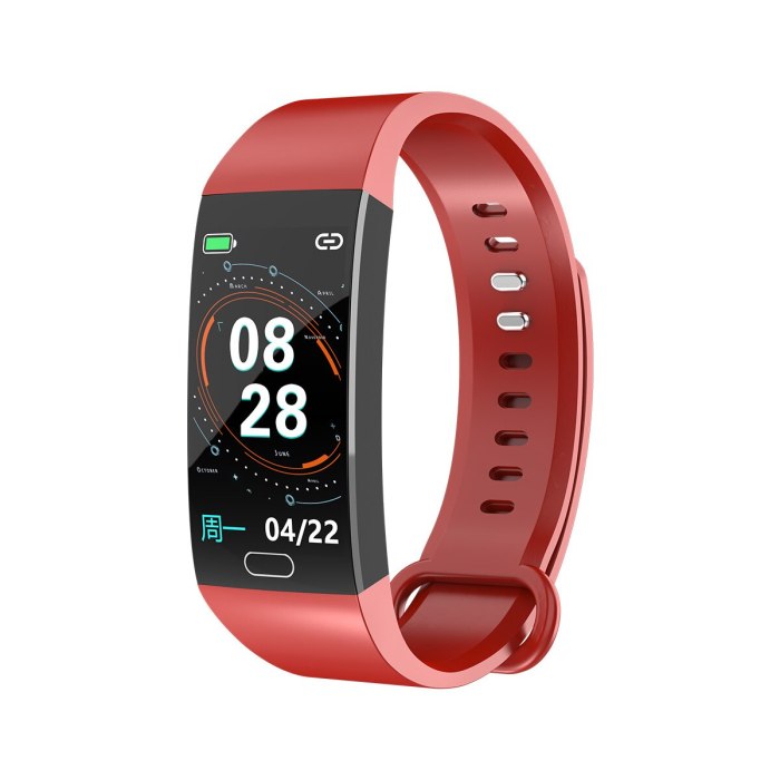 Business Intelligence Bracelet Men And Women Heart Rate Blood Pressure Monitor Wristband With Phone Information Reminder