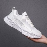 Breathing Running Shoes Men Reflective Tide Shoes Special Casual Shoes with Hollow Bottom Wear-resistant Jogging Men
