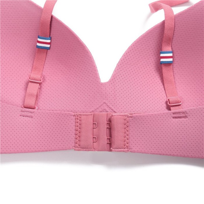 FINETOO Summer Breathable Bra Women 3/4 Cup Bras Sexy Ultra-thin Underwear Soft Wireless Bra A B Cup Brassiere Female Lingerie