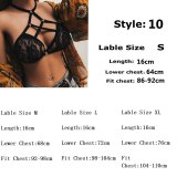 Summer Sexy Seamless Cross Sleepwear Bandage Bra For Women Sexy Underwear Push Up Bra Women's Fashion Bralette Erotic Lingerie
