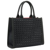 Cool Fashion Canvas Rivet Women Handbag Large capacity Shoulder Bag Black Green Camouflage Bolsas Mujer Lady Tote Shopping Trip