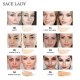 SACE LADY Professional Eye Concealer Makeup Base 6ml Full Cover for Eye Dark Circle Face Liquid Corrector Cream Make Up Cosmetic