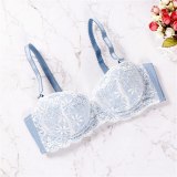 2018 underwire half cup 1/2  sexy bra size AB 70-85 padded push up underwear for women