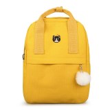 2020 New Korean Version Canvas Backpack Embroidered Pattern Women Portable Outdoor Travel Backpack For Teenager Girl School Bags