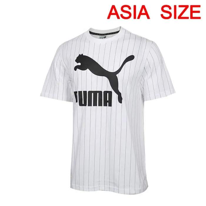 Original New Arrival Pinstripe AOP Tee Men's T-shirts short sleeve Sportswear