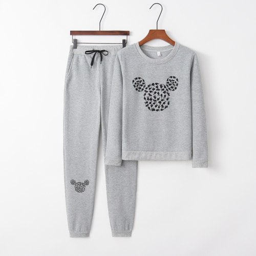 2020 New Design Fashion Hot Sale Suit Set Women Tracksuit Two-piece Style Outfit Sweatshirt Sport Wear