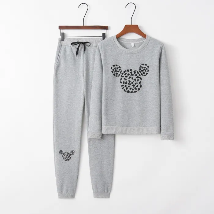 2020 New Design Fashion Hot Sale Suit Set Women Tracksuit Two-piece Style Outfit Sweatshirt Sport Wear