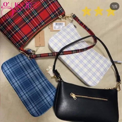 2020 hot sale vintage retro bags designer ladies hand bag French plaid red bag woman elegant bolsa feminina shoulder bag