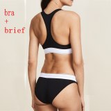 Sexy Women Bras Briefs Thongs Underwear Set Seamless Female Cotton Fashion Letter Lingerie Set For Women's Sport Underwear Set