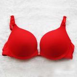 new fashion sexy simple push up bra front button candy color A B C cup bras for women underwear brassiere lingerie bralette