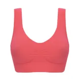 Casual Bra Removable Pad Double Layer Seamless wireless Leisure Bra Body Shaper Push Up Bras Set 1pcs wfws01