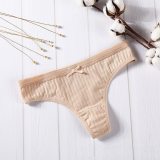 Panties cotton underwear female sexy lingerie G-string girl underpants lady casual T-back woman intimate panty thong 1pcs dzk10