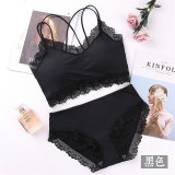 Lace Women Bra 4 Color Camfouge Leopard Underwear Bra Sets Bras And Panties Lace Lingeries B0191