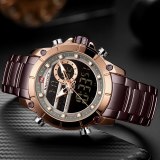 Brand Men Watches Fashion Luxury Quartz Watch Mens Military Chronograph Sports Wristwatch Clock