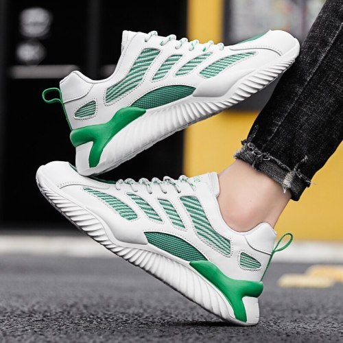 Men Sneakers 2020 New Breathable Lace Up Men Mesh Shoes Fashion Casual No-slip Men Vulcanize Shoes