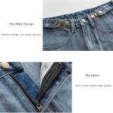 Streetwear High Waist Wide Leg Denim Shorts For Women 2019 New Jean Shorts Women Summer Korean Style Women Loose Short Shorts