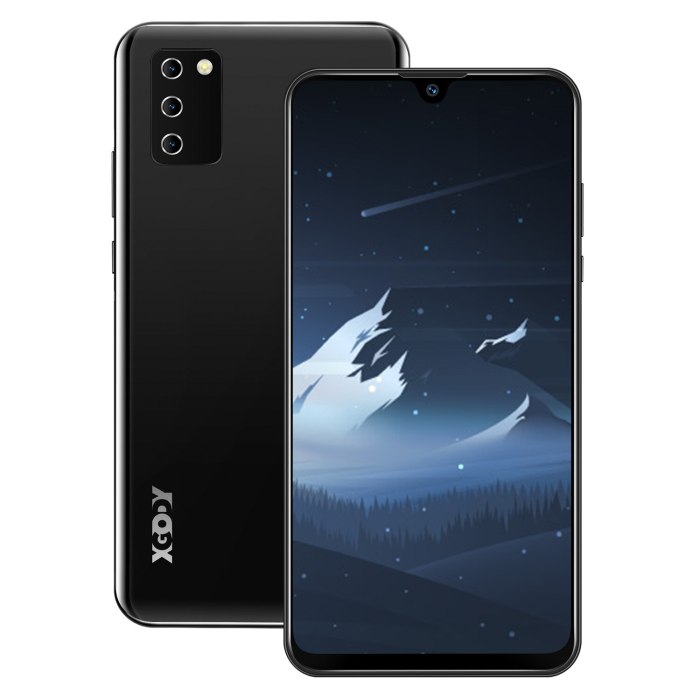 XGODY NOTE 10 Android 9.0 4G mobile phones 2GB RAM 16GB ROM Face ID 5MP Camera Dual SIM GPS WIFI 7.2  19:9 smartphone Quad Core