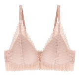 Yoo-ah Bras For Women Sexy Wireless Front Closure Sexy Lingerie Comfort Push Up Bra Adjusted Plus Size Backless Bralette