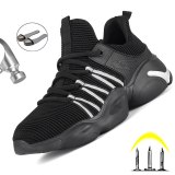 Male Work Sneakers Toe Cap Work Safety Boot Comfort Men Boots Anti-puncture Safety Shoes Men Indestructible Shoes Work Boots