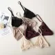 Unlined Smooth Women Female Bralette Sexy Lace Comfortable Wirefree Ladies Bra One Piece Bikini Bras Light Weigt Breathable