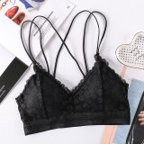 Beauty Back Sexy Women's Underwear Set Transparent Lace Push-up Bra and Panty Sets Female Brassiere Embroidery Lingerie Set