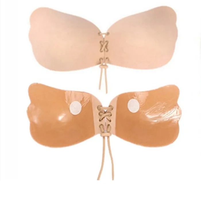 Magic Bras Big Cup Strapless Invisible Push Up gather bra Self Adhesive Silicone Sticky BH Backless Women Sexy intimates dress