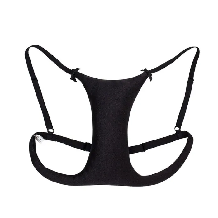Sleep Shockproof No Steel Ring Printing Anti-Wrinkle Bra Chest Pad Decolletage Cleavage Breast Pillow Bra Sleeper Bolster
