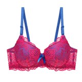 Julexy Plus Size Lace Bras for Women Sexy Lingerie Super Push up Brassiere Girl Deep V B C  Women's Bralette Underwear
