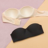 Roseheart Women Invisible Bra Strapless Bralette 1/2 Cup Women's Underwear Sexy Lingerie Female Seamless Party Wedding Bras