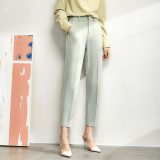 Minimalism suit set for women Autumn  4 piece set women Solid blazer,vest,high waist pants  women's costumes 12060909