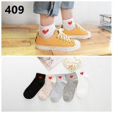 5Pairs  Arrivl Women Socks funny Fruits Cute Happy Silicone Slip Invisible Cotton Sock 35-40