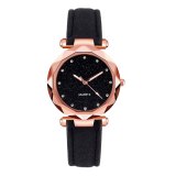 2020 New Ladies fashion Korean Rhinestone Rose Gold Quartz Watch Female Belt Watch montre femme часы женские zegarki damskie
