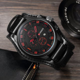 Top  Brand Luxury Mens Watches Male Clocks Date Sport Military Clock Leather Strap Quartz Business Men Watches Gift
