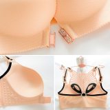 Weseelove Plus Size Bra Sexy Bras for Women Beauty Back Female Underwear Sweat Adjustable Soutien Gorge Fox Gathered Bra E108