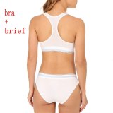 Sexy Women Bras Briefs Thongs Underwear Set Seamless Female Cotton Fashion Letter Lingerie Set For Women's Sport Underwear Set