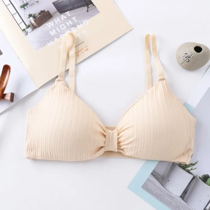 Sexy Bra Push Up Bras For Women Lingerie Wire Free Bra Solid Color Cotton Bralette Seamless Underwear Female Brassiere BH