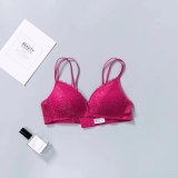 Wireless sexy lace bra wireless push-up bra comfortable soft lady sexy lingerie