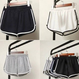 Women Summer Shorts Split Elastic Waist Short Loose European Style Beach Sexy Home Short Women's Fitness Shorts 5XL plus SIZE