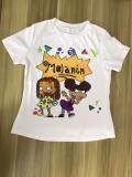 Fitness Biker Shorts Set Lounge Set Tracksuit Women Summer Clothes Two Piece Set Cartoon Print Crop Top Jogging Femme 2020