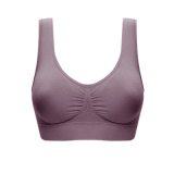 Casual Bra Removable Pad Double Layer Seamless wireless Leisure Bra Body Shaper Push Up Bras Set 1pcs wfws01