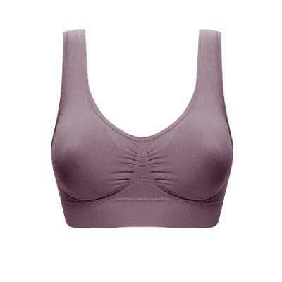 Casual Bra Removable Pad Double Layer Seamless wireless Leisure Bra Body Shaper Push Up Bras Set 1pcs wfws01